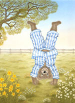 Handstand-Teddy