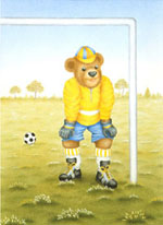 Teddy-Torwart Teddytorwart